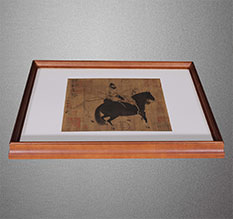 楚雄书画装裱配框服务案例